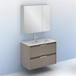 comprar Set Suki 80cm 2 Cajones Fumé Arenado online - Amizuva