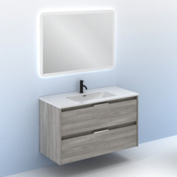 comprar Set Suki 100cm 2 Cajones Gris Arenado online - Amizuva