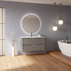 comprar Set Suki 100cm 2 Cajones Fumé Arenado online - Amizuva