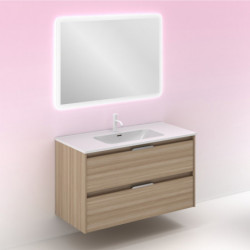 comprar Set Suki 100cm 2 Cajones Nogal Arenado online - Amizuva