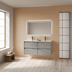 comprar Set Suki 120cm 4 Cajones Gris Arenado online - Amizuva