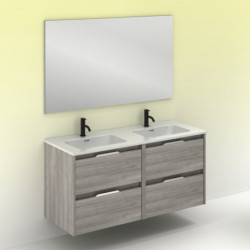 comprar Set Suki 120cm 4 Cajones Gris Arenado online - Amizuva
