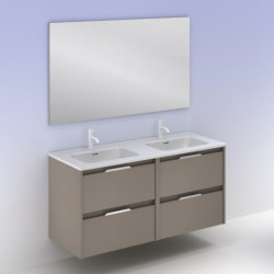 comprar Set Suki 120cm 4 Cajones Fumé Arenado online - Amizuva