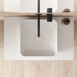 comprar Set Nara Top 60cm 1 Cajón+1 Hueco Blanco Mate-Roble Are online - Amizuva
