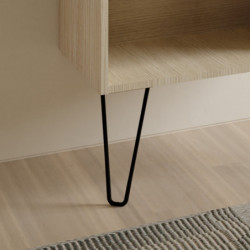 comprar Set Yoko 80cm 1 Cajón+1 Hueco Blanco Brillo online - Amizuva