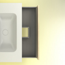 comprar Set Niwa 80cm 1 Cajón+1 Hueco Roble Arenado online - Amizuva