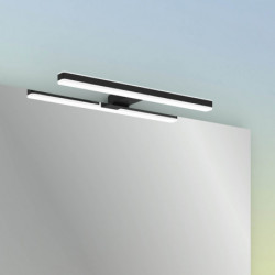 comprar Aplique LED AKIRA NEGRA MATE de 300 mm (8W) online - Amizuva