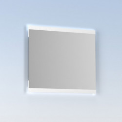Espejo de baño HIKARI 80x80 cms con Luz neutra LED integrada en el espejo.