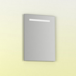 Espejo de baño NOMI 60x80 cms con Luz neutra LED integrada en el espejo y sistema antivaho.