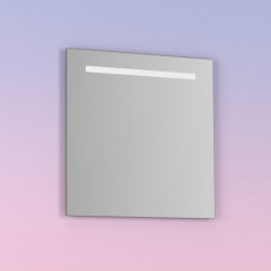comprar Espejo de baño NOMI 80x80 cms con de Luz neutra LED integrada en el espejo y sistema antivaho. online - Amizuva