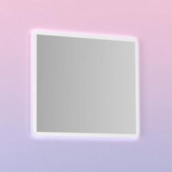 comprar Espejo de baño HOSHI 80x70 cms con Luz neutra LED integrada en el espejo. online - Amizuva
