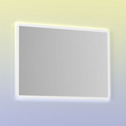comprar Espejo de baño HOSHI 100x70 cms con Luz neutra LED integrada en el espejo. online - Amizuva