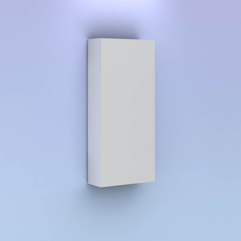 comprar Mueble auxiliar de baño KANSHA de 35 cms. con 1 puerta. Acabado en Blanco Brillo online - Amizuva