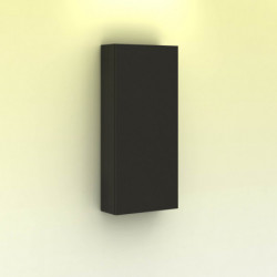 comprar Mueble auxiliar de baño KANSHA de 35 cms. con 1 puerta. Acabado en Antracita Brillo online - Amizuva