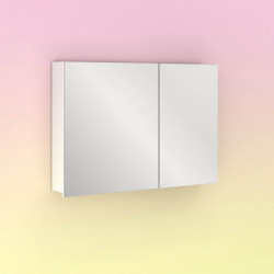 comprar Camerino MIDORI 88 cm de 2 puertas. Acabado en Blanco Brillo online - Amizuva
