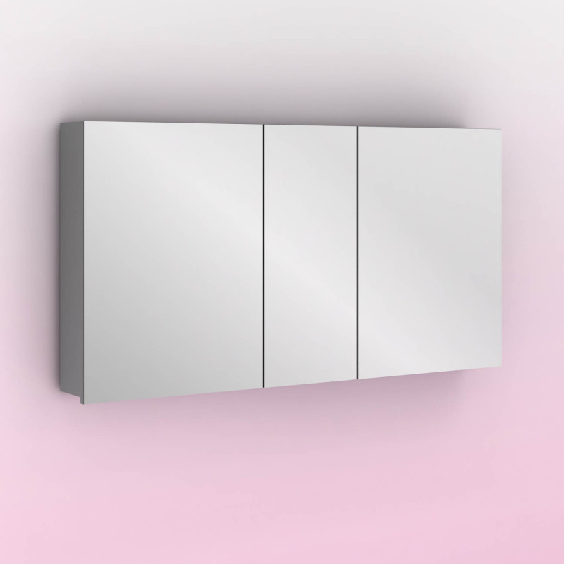comprar Camerino MIDORI 117 cm de 3 puertas. Acabado en Gris Arenado online - Amizuva