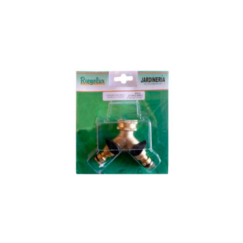 comprar Adaptador Grifo 2 Salidas C-Llave 3/4 Riegolux online - Bresme comprar Adaptador Grifo 2 Salidas C-Llave 3/4 Riegolux online - Bresme
