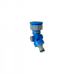 Adaptador Grifo Articulado Riegolux azul Bresme