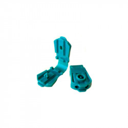 comprar Clip Sujeción Malla Ocultación Verde 10U Blist Bresme online - Bresme