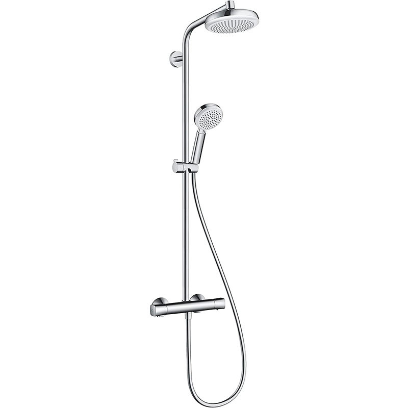 comprar Conjunto Termostatica Ducha Shoerpipe Crometta 160 Ecostat online - HANSGROHE, S.A. comprar Conjunto Termostatica Ducha Shoerpipe Crometta 160 Ecostat online - HANSGROHE, S.A.