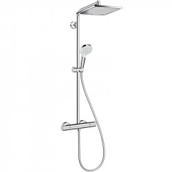comprar Conjunto Termostático Ducha Shoerpipe Crometta E 240 1Jet Ecostat 1001 CL online - HANSGROHE, S.A.