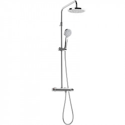 Conjunto Termostático Ducha Showerpipe Crometta S 240 1JET Ecostat 1001 CL