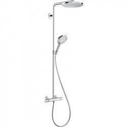 comprar Conjunto Termotático Ducha Showerpipe Raindance Select S 240 1 JET Powder Rain online - HANSGROHE, S.A.