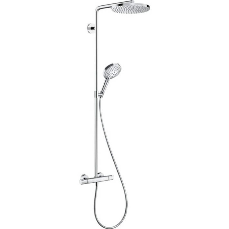 comprar Conjunto Termotático Ducha Showerpipe Raindance Select S 240 1 JET Powder Rain online - HANSGROHE, S.A.