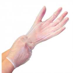 comprar Guante Vinilo Desechable (Caja 30 Ud) talla L online -