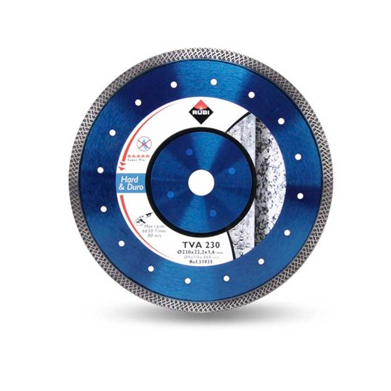 comprar Disco diamante material duro TURBO VIPER TVA-230 SUPERPRO Rubi online - Rubi
