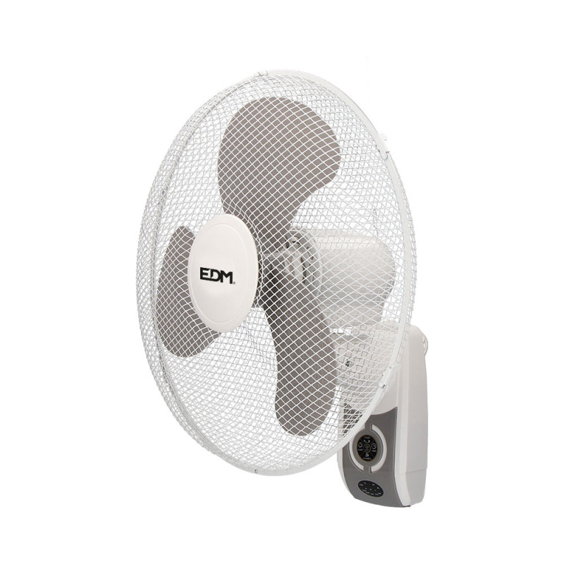 comprar Ventilador de pared. blanco. potencia: 45w aspas: ø40cm con mando a distancia. ø43cm edm online - EDM comprar Ventilador de pared. blanco. potencia: 45w aspas: ø40cm con mando a distancia. ø43cm edm online - EDM