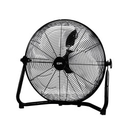 comprar Ventilador industrial de suelo negro potencia: 110w aspas: ø45x54cm edm online - EDM