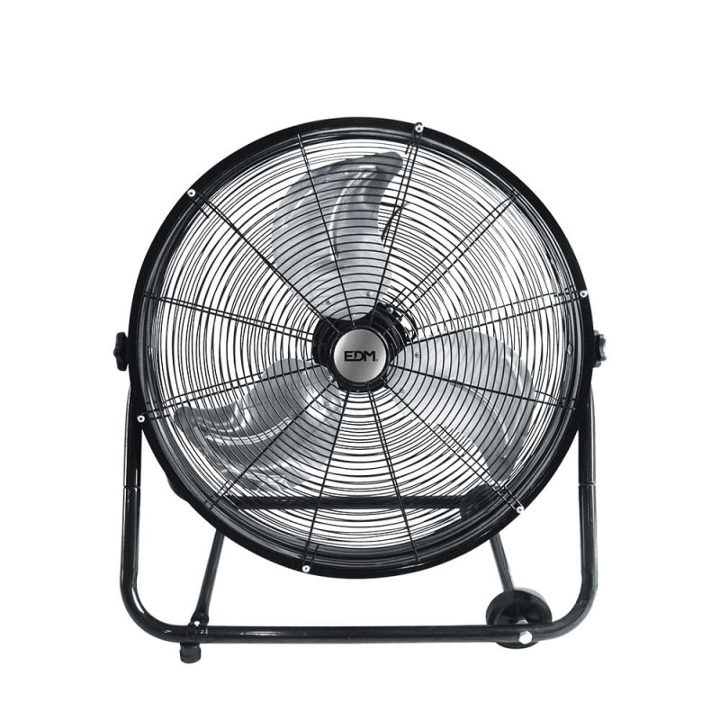 comprar Ventilador industrial de suelo con ruedas. negro. potencia: 180w aspas: ø60x70cm edm online - EDM comprar Ventilador industrial de suelo con ruedas. negro. potencia: 180w aspas: ø60x70cm edm online - EDM