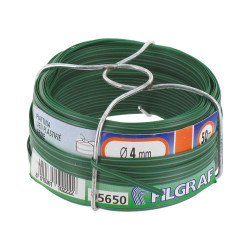 comprar Hilo plastificado color verde ø4mm x 50m filgraf online - FILGRAF