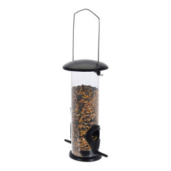 comprar Comedero para pajaros. color negro. forma de cilindro ø10x23cm progarden online - PROGARDEN