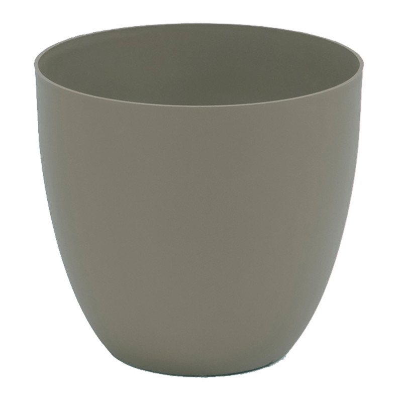 comprar Maceta de inyeccion modelo cuenco ø32cm color taupe online - PLASTIKEN comprar Maceta de inyeccion modelo cuenco ø32cm color taupe online - PLASTIKEN