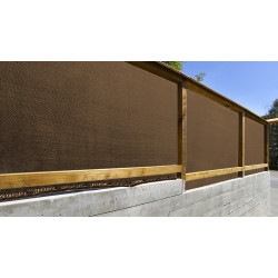 comprar Malla de ocultacion premium marrón 1x5m fun&go online - FUN&GO