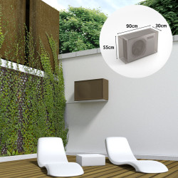 comprar Funda sistema aire acondicionado 30x90x55cm color marron claro online - NORTENE