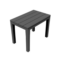 comprar Banqueta para exterior. color: negro 38,5x60x45cm ipae progarden online - IPAE PROGARDEN