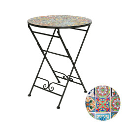 comprar Mesa mosaico modelo praga para exterior online - NO DISPONIBLE