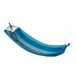 comprar Hamaca de exterior 100x200cm color rayas azules online - NO DISPONIBLE