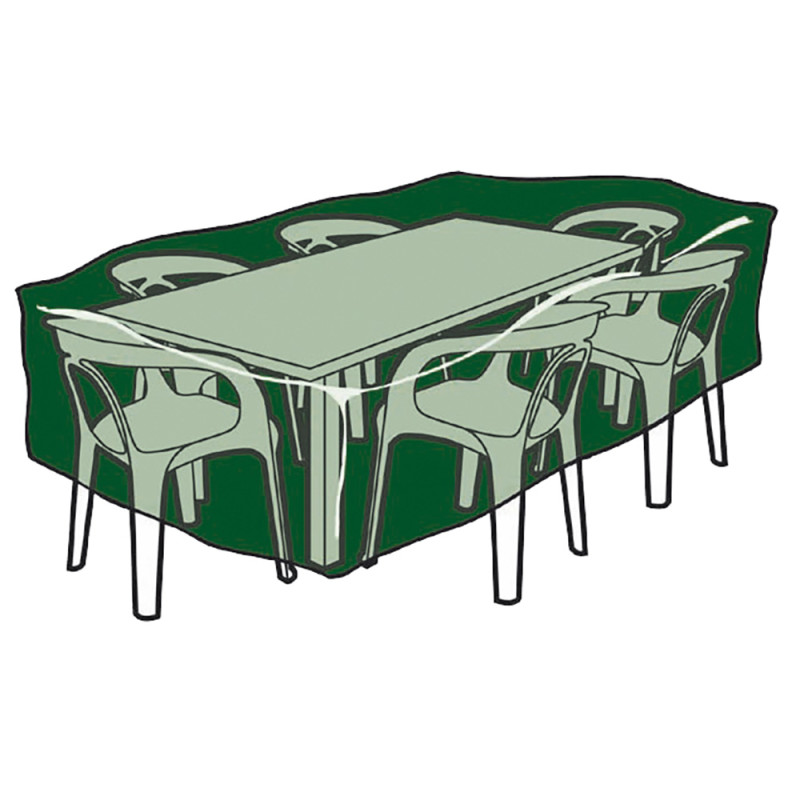 comprar Funda de protección. cubre mesa y sillas 325x205x90cm 100gr/m² online - ALTADEX comprar Funda de protección. cubre mesa y sillas 325x205x90cm 100gr/m² online - ALTADEX
