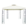 comprar Carpa para eventos 300x300x265cm color: crema online - AMBIANCE