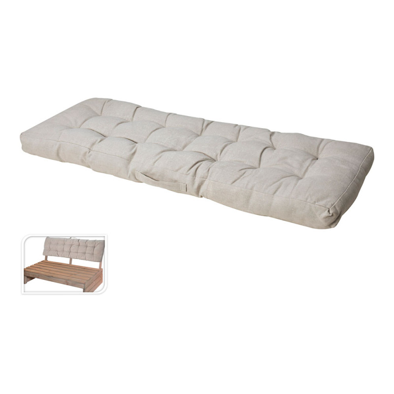 comprar *ult. unidades* cojín respaldo para sofá tipo pallet. color: beige 40x120x8cm online - H&S comprar *ult. unidades* cojín respaldo para sofá tipo pallet. color: beige 40x120x8cm online - H&S