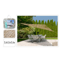 comprar Toldo de tela triangular color: camuflaje 360x360x360cm ambiance online - AMBIANCE