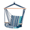 comprar Columpio con reposabrazos de madera. medida 53x100cm color a rayas online - NO DISPONIBLE