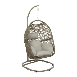 comprar Silla colgante mimbre exterior 95x195cm online - NO DISPONIBLE