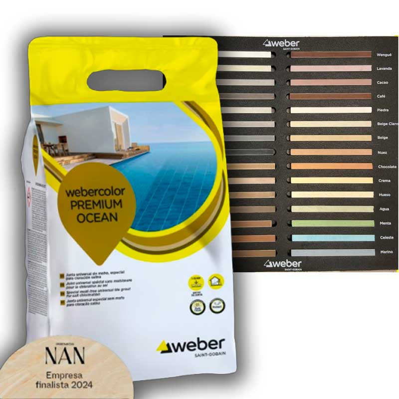 comprar WEBER COLOR PREMIUM OCEAN 3Kg online - Weber