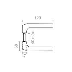 comprar JUEGO DE MANILLA ALUMINIO 702 online -