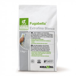 Fugabella Extrafina Blanca 5Kg. Kerakoll